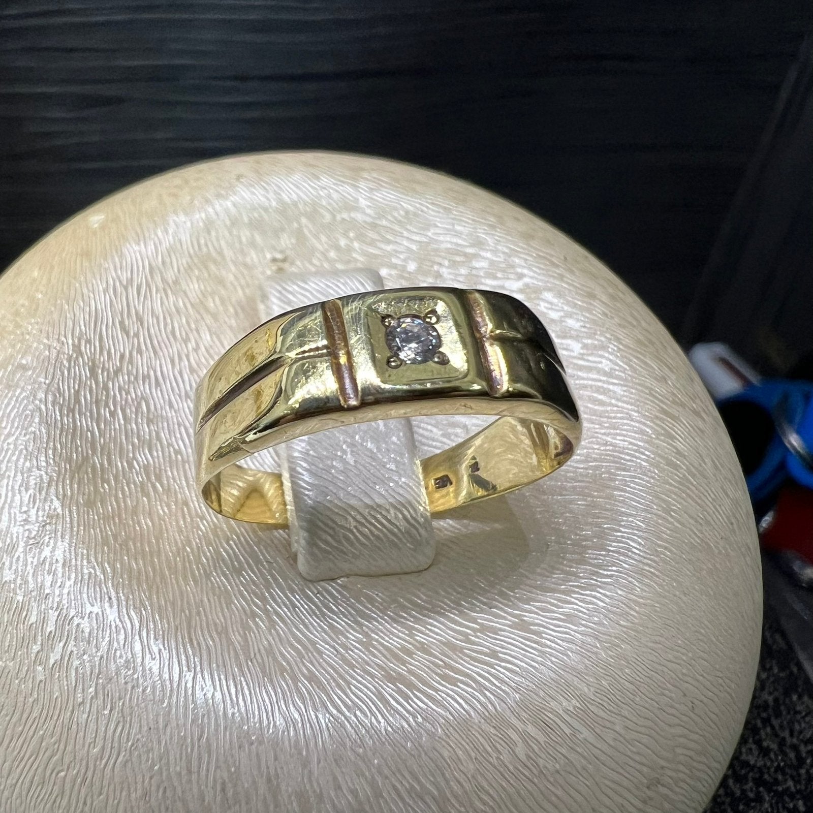 14 karaat gouden ring prachtig model, Ophalen of Verzenden, Nieuw, Goud, Dame of Heer