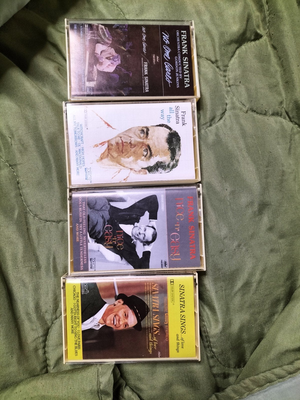 4 Cassettebandjes van Frank Sinatra - Pop/Jazz, Gebruikt, 2 t/m 25 bandjes, Ophalen of Verzenden, Voorbespeeld
