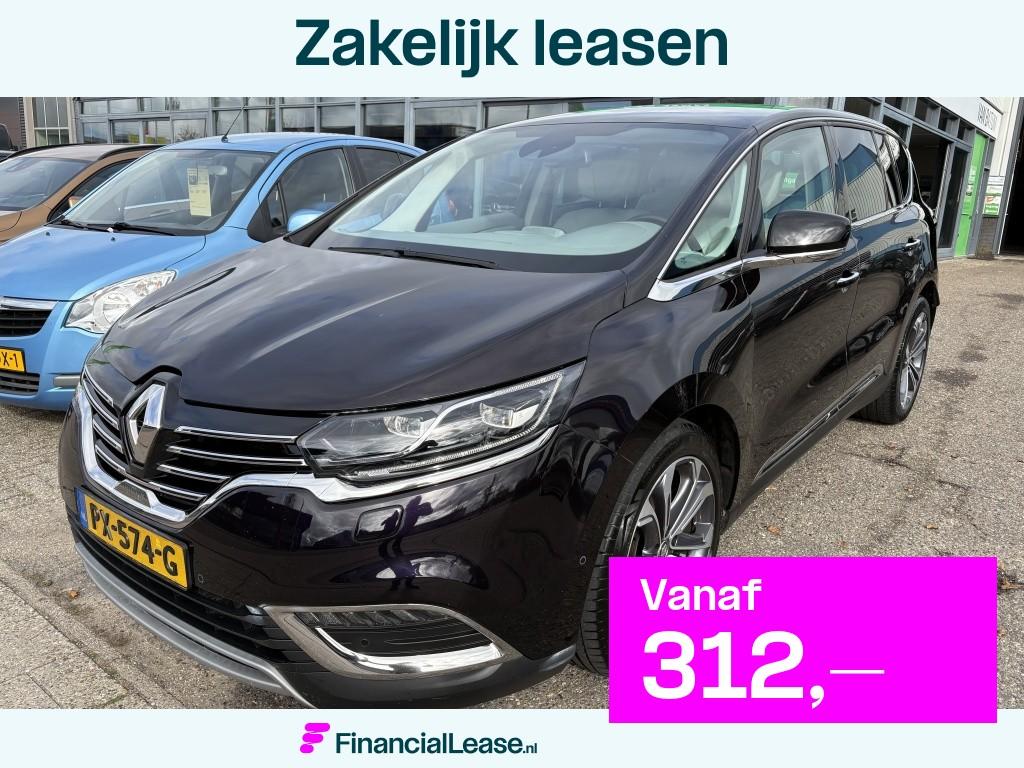 Renault Espace 1.6 dCi Initiale Paris 7 persoons, Auto's, Renault, Bedrijf, Lease, Financial lease, Espace, ABS, Achteruitrijcamera
