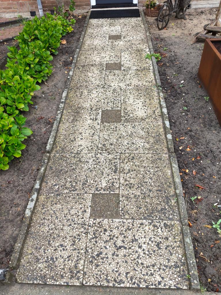 Grindtegels 60x40 gratis, Ophalen of Verzenden, Gebruikt, Beton, Terrastegels