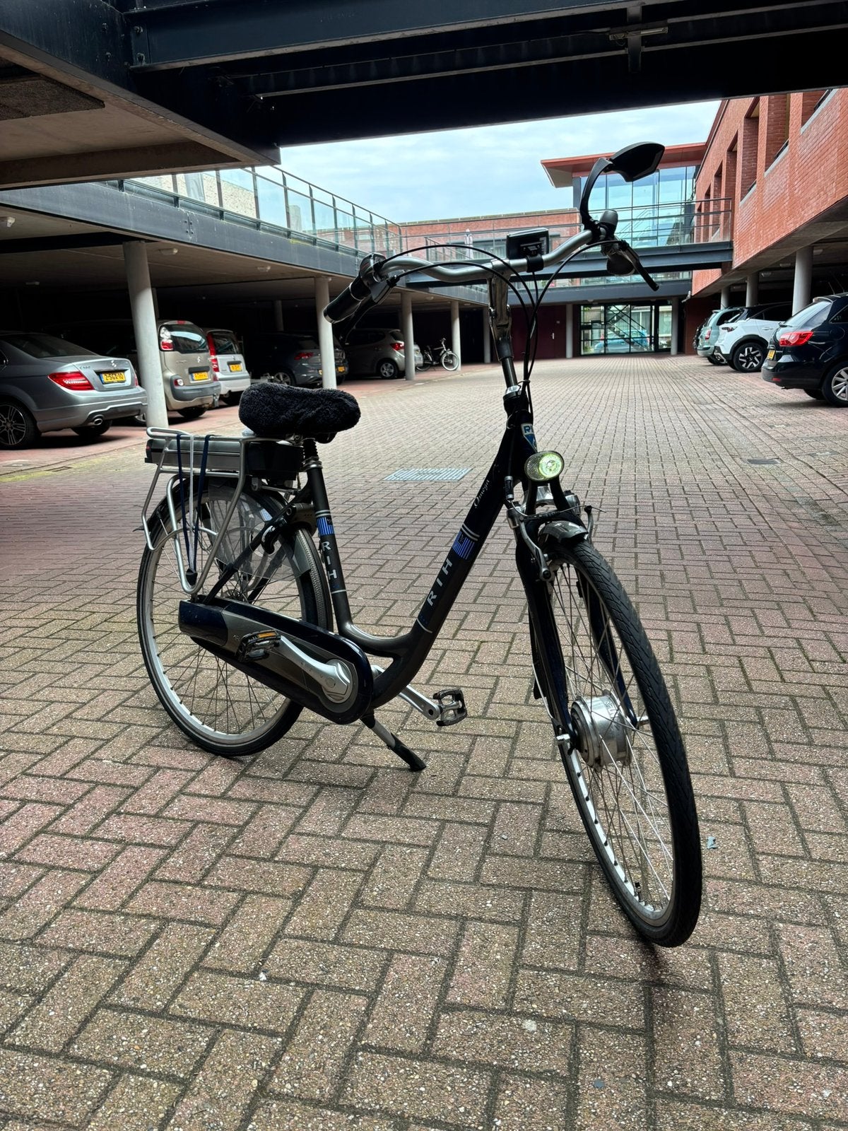 RIH electrische fiets, framehoogte 49cm, Fietsen en Brommers, Elektrische fietsen, Gebruikt, Overige merken, 47 tot 51 cm, 50 km per accu of meer