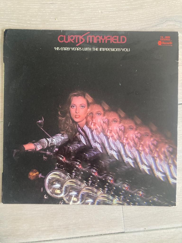Vinyl Curtis mayfield, Ophalen of Verzenden, Gebruikt, 12 inch