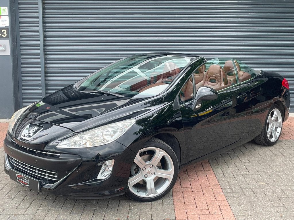 Peugeot 308 CC 1.6 THP Feline Automaat | Leder | Navi | Crui, Euro 5, Gebruikt, Zwart, 1598 cc