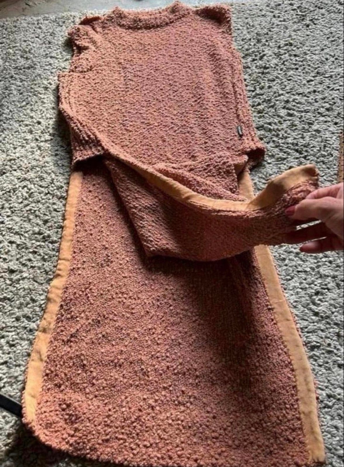 Reinders Teddy/Bubble Top - Dessertkleur - Maat XS, Bruin, Nieuw, Ophalen of Verzenden, Lange mouw