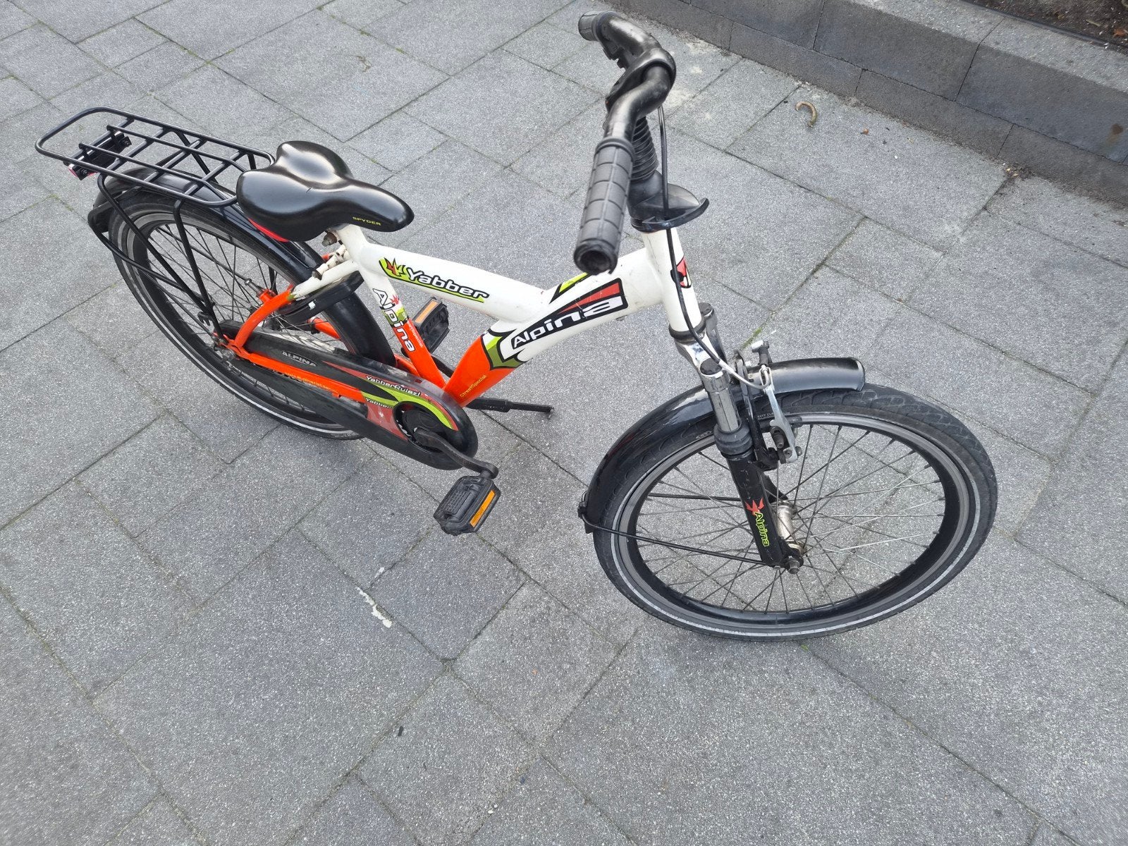 Jongensfiets 22 inch - Gebruikt, deels overgespoten, Ophalen, Gebruikt, Overige merken