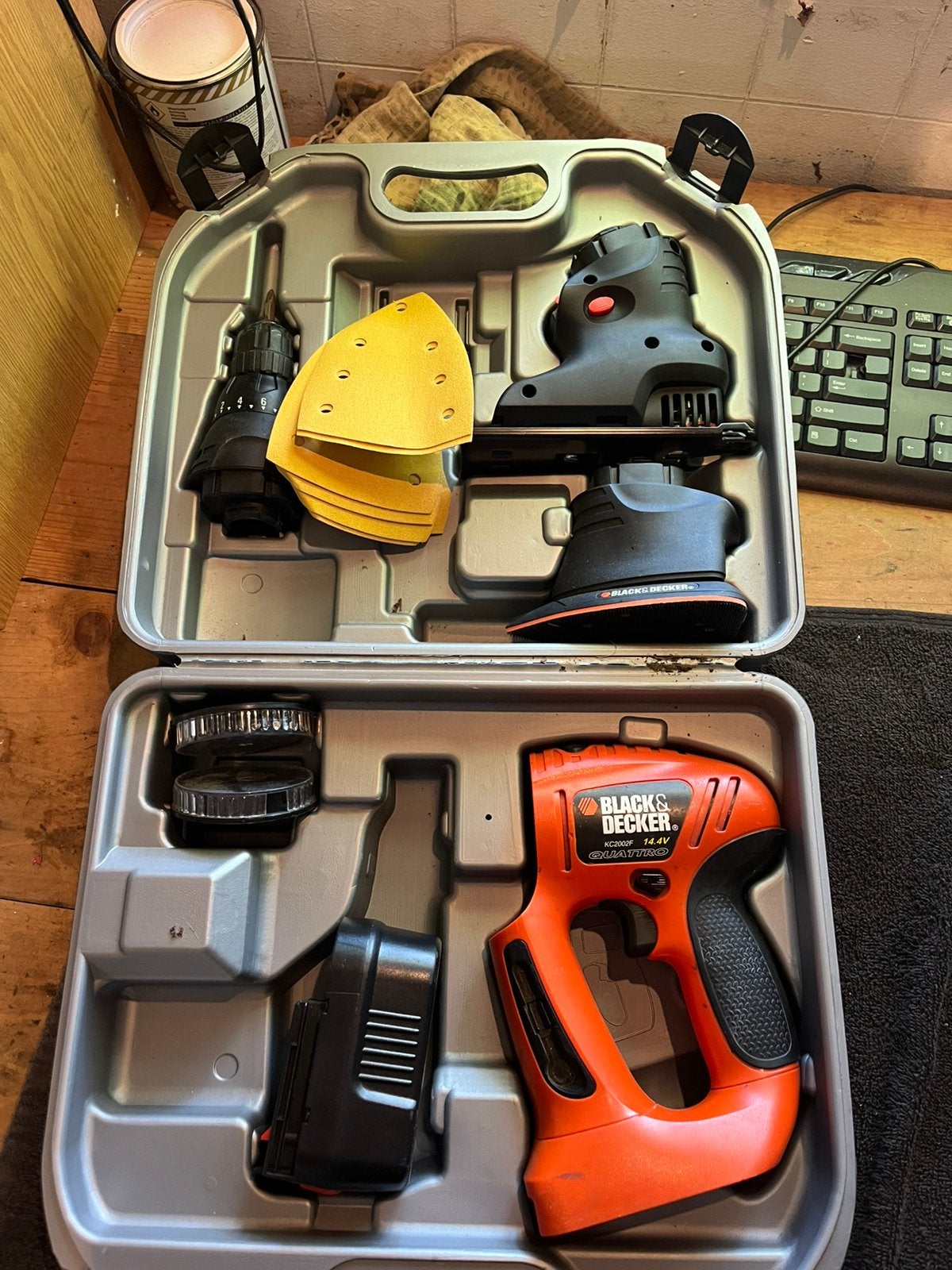 Black en decker gereedschap, Ophalen, Zo goed als nieuw