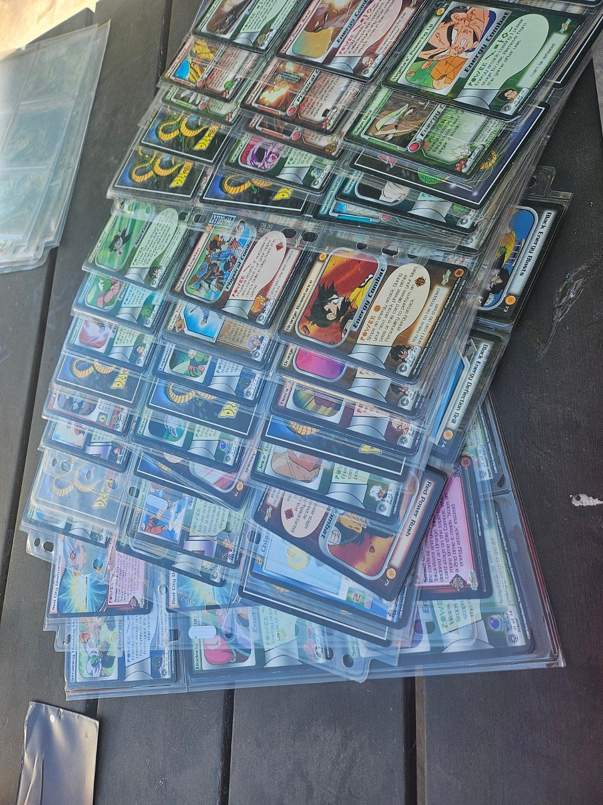 Dragon Ball Z TCG Kaarten Collectie - Zeldzame Set, Ophalen of Verzenden, Zo goed als nieuw, Meerdere kaarten