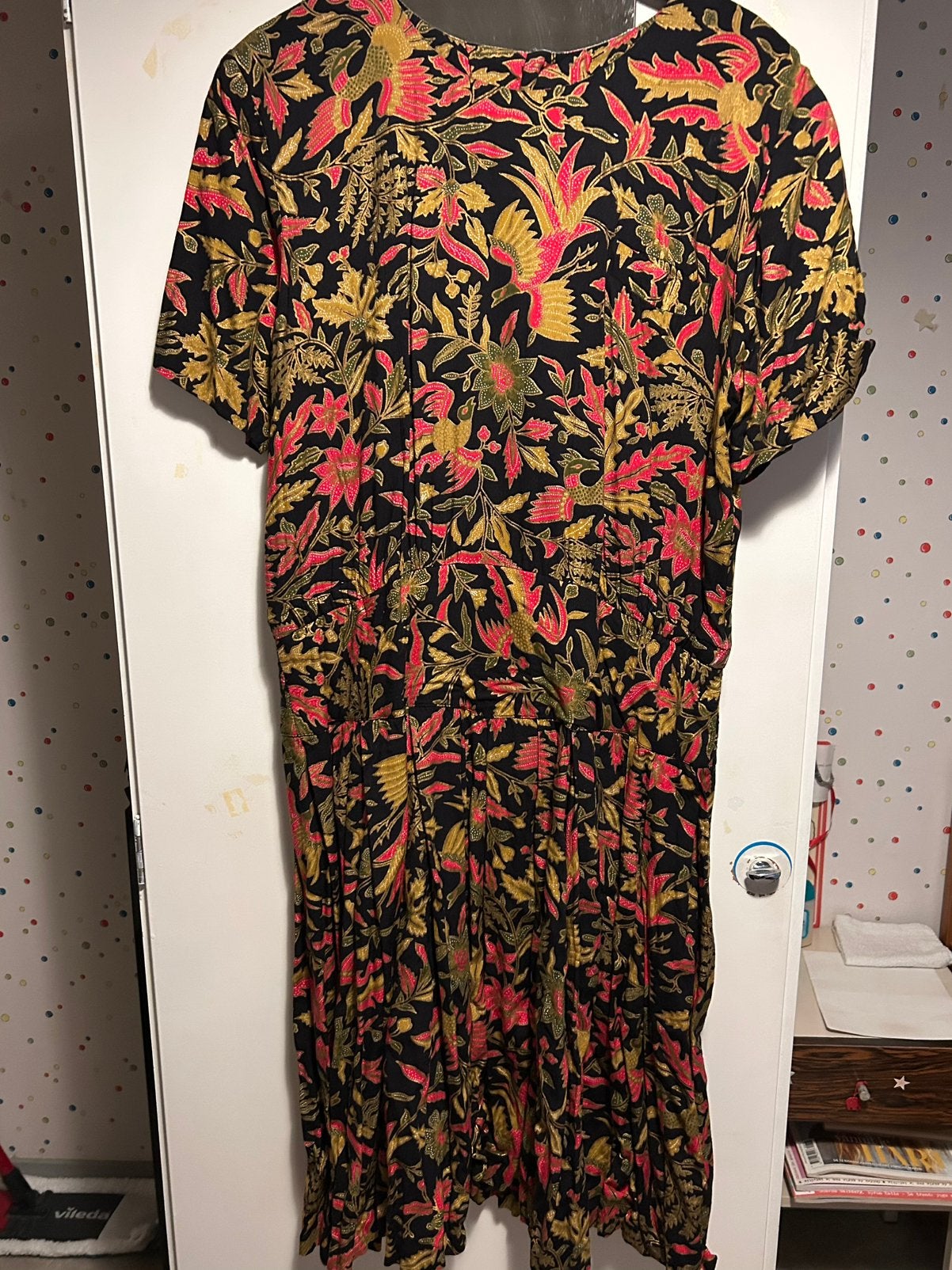 Batik Jurk maat M (Nieuw), Ophalen of Verzenden, Nieuw, Maat 38/40 (M), Onder de knie