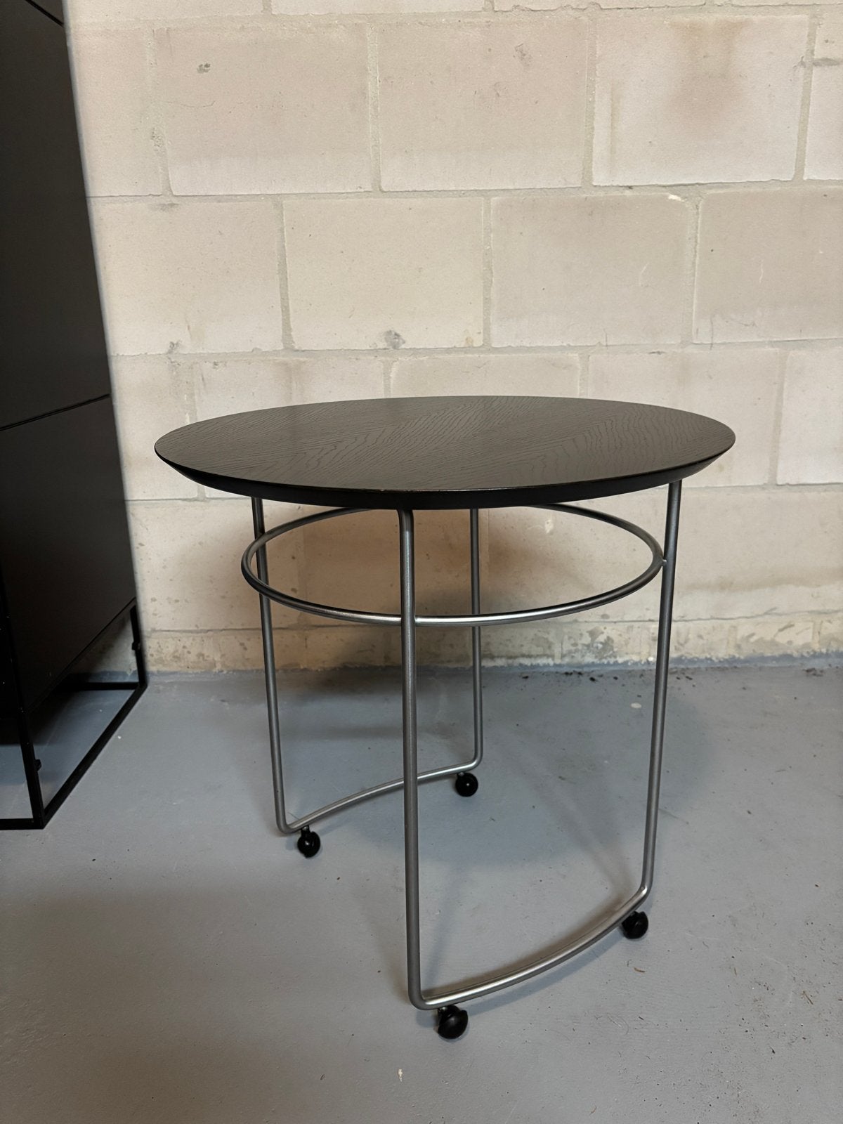 Molteni Design Tafeltje - Rond, Ø50cm, H56cm, Huis en Inrichting, Gebruikt, Rond, Hout, Ophalen