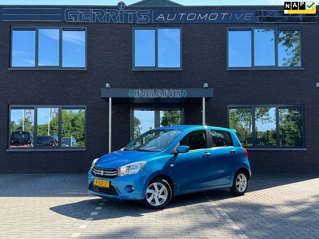 Suzuki Celerio 1.0 Exclusive, Stof, Gebruikt, Origineel Nederlands, Handgeschakeld