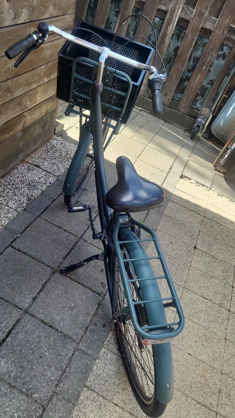 Damesfiets Crown met achterrem moeten nog vast worden gezet, Fietsen en Brommers, Fietsen | Dames | Damesfietsen, Overige merken