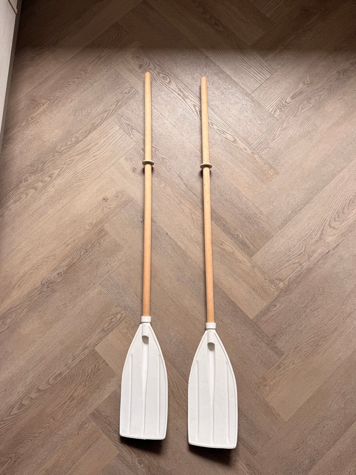 Set van 2 roeispanen/peddels, Watersport en Boten, Ophalen of Verzenden, Zo goed als nieuw