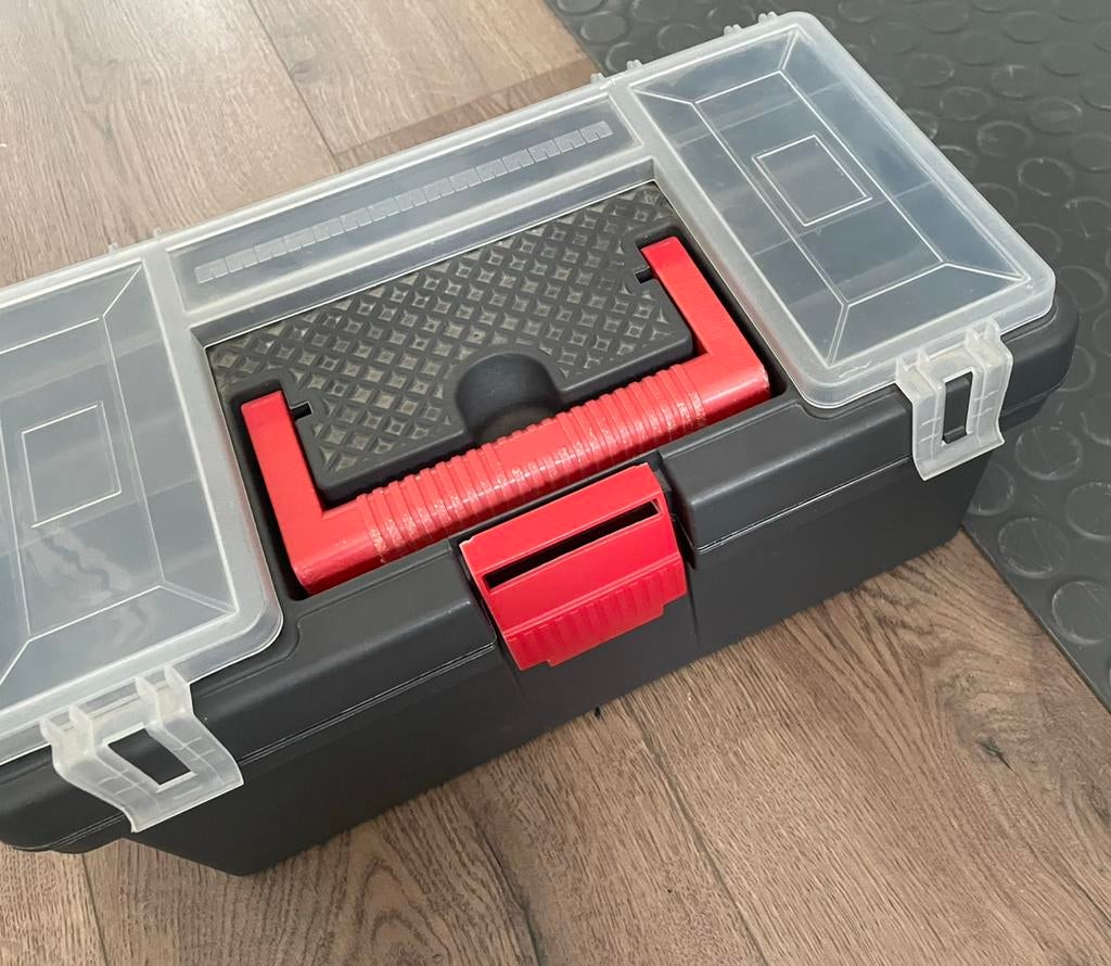 Koffer vol met allerlei stickers en knutselspulletjes, Ophalen, Gebruikt, Knutselmateriaal