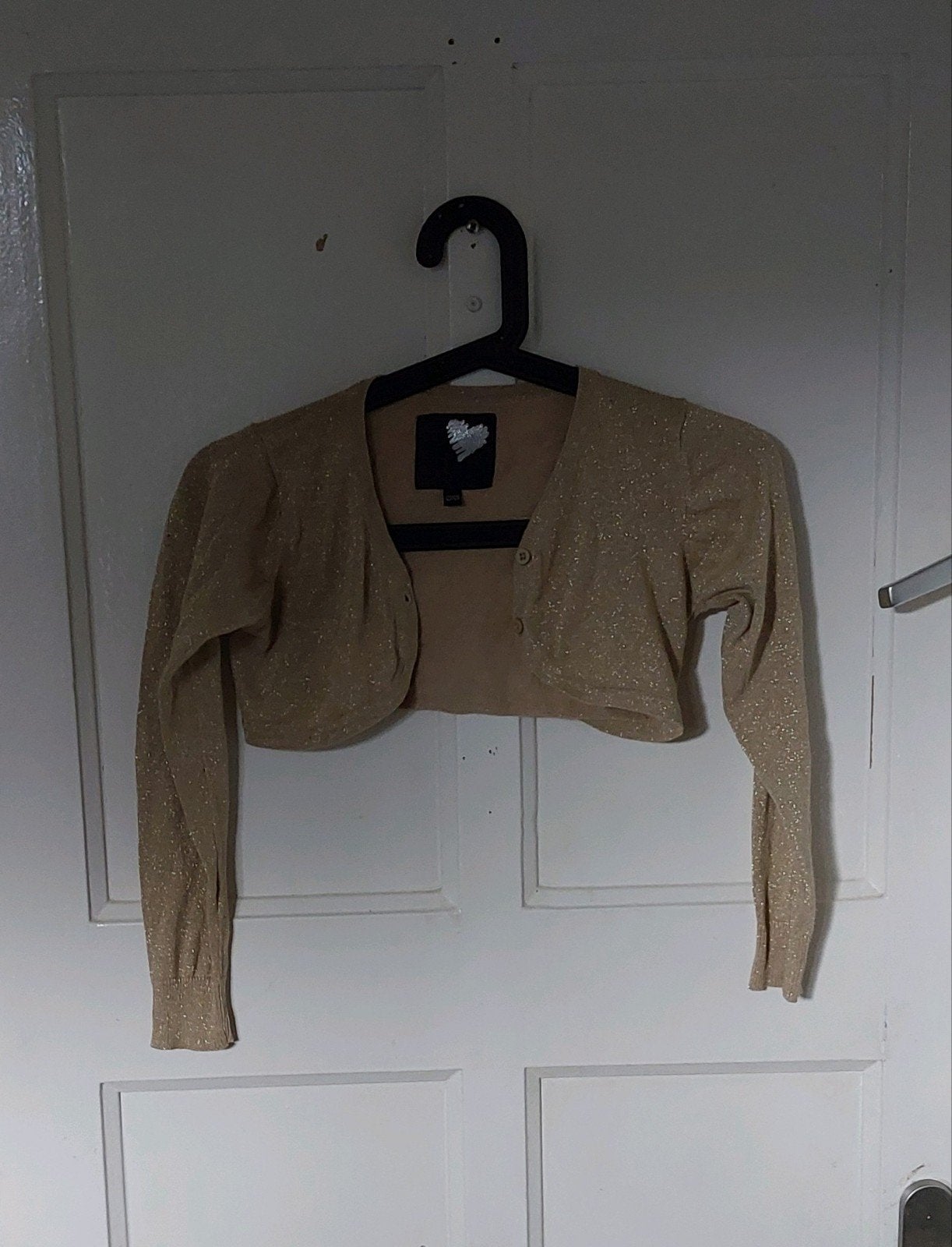Bolero met glitter mooie kleur maat 122-128, Kinderen en Baby's, Ophalen of Verzenden, Meisje