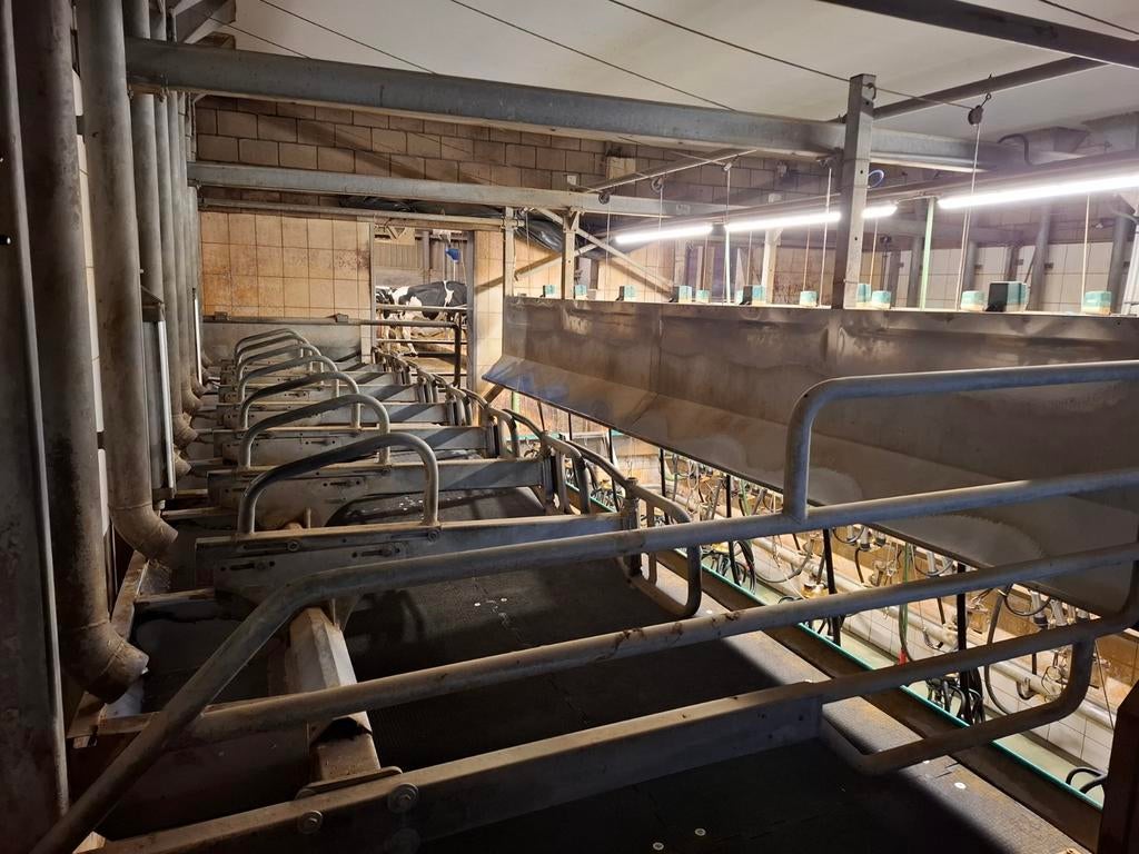 Hekwerk en voerbakken van melkstal GEA, Dieren en Toebehoren, Ophalen of Verzenden, Gebruikt