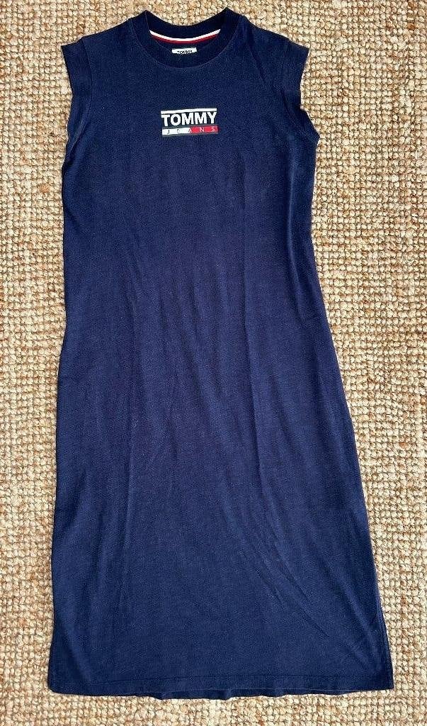 TOMMY JEANS shirt / strand / zomer / jurk in maat M, Kleding | Dames, Maat 38/40 (M), Blauw, Ophalen of Verzenden, Gedragen
