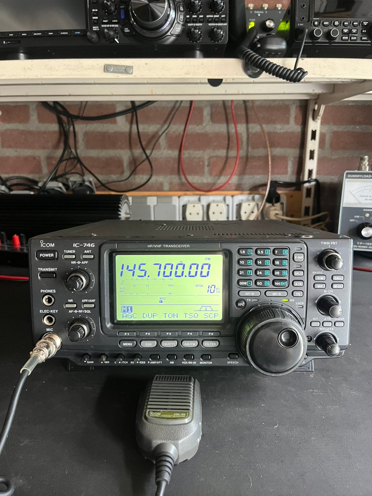 Icom 746 hf vhf100 watt, Ophalen of Verzenden, Gebruikt