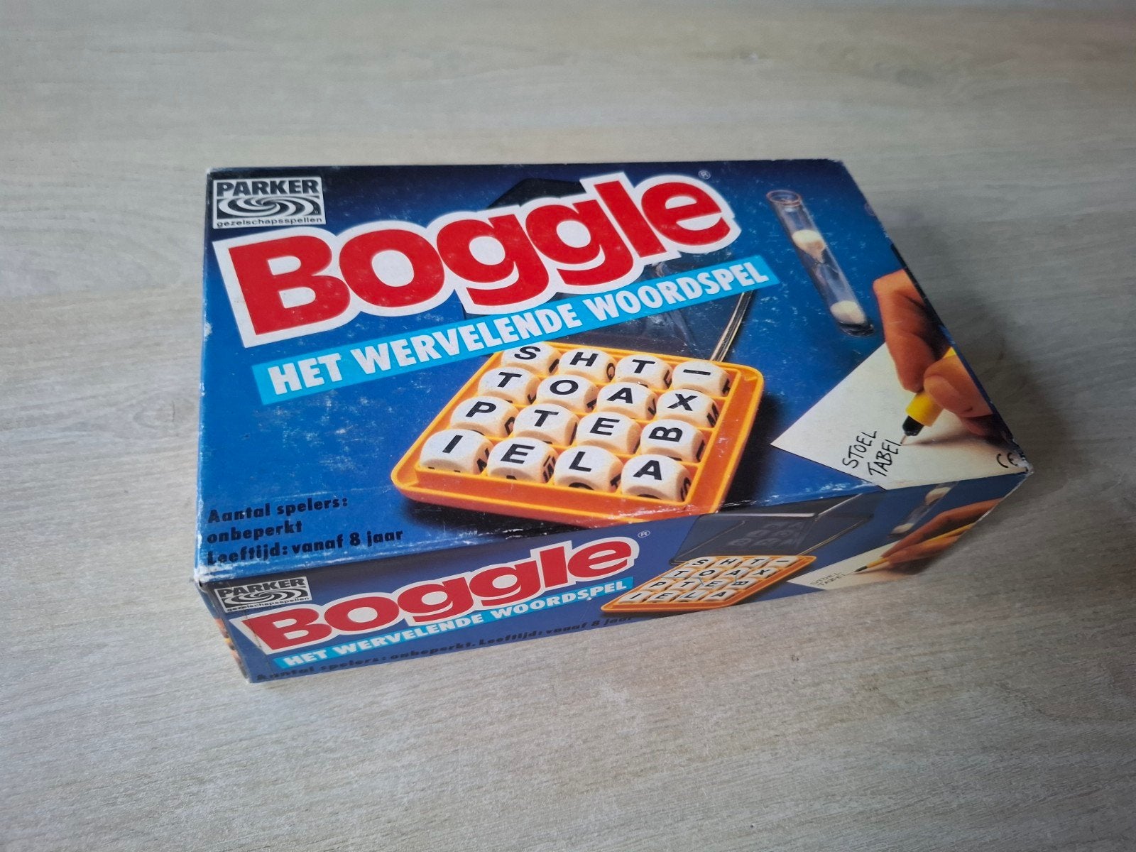 Boggle - Het Wervelende Woordspel (Parker), Hobby en Vrije tijd, Parker, Gebruikt, Ophalen of Verzenden, Consumercare@hasbro.co.uk