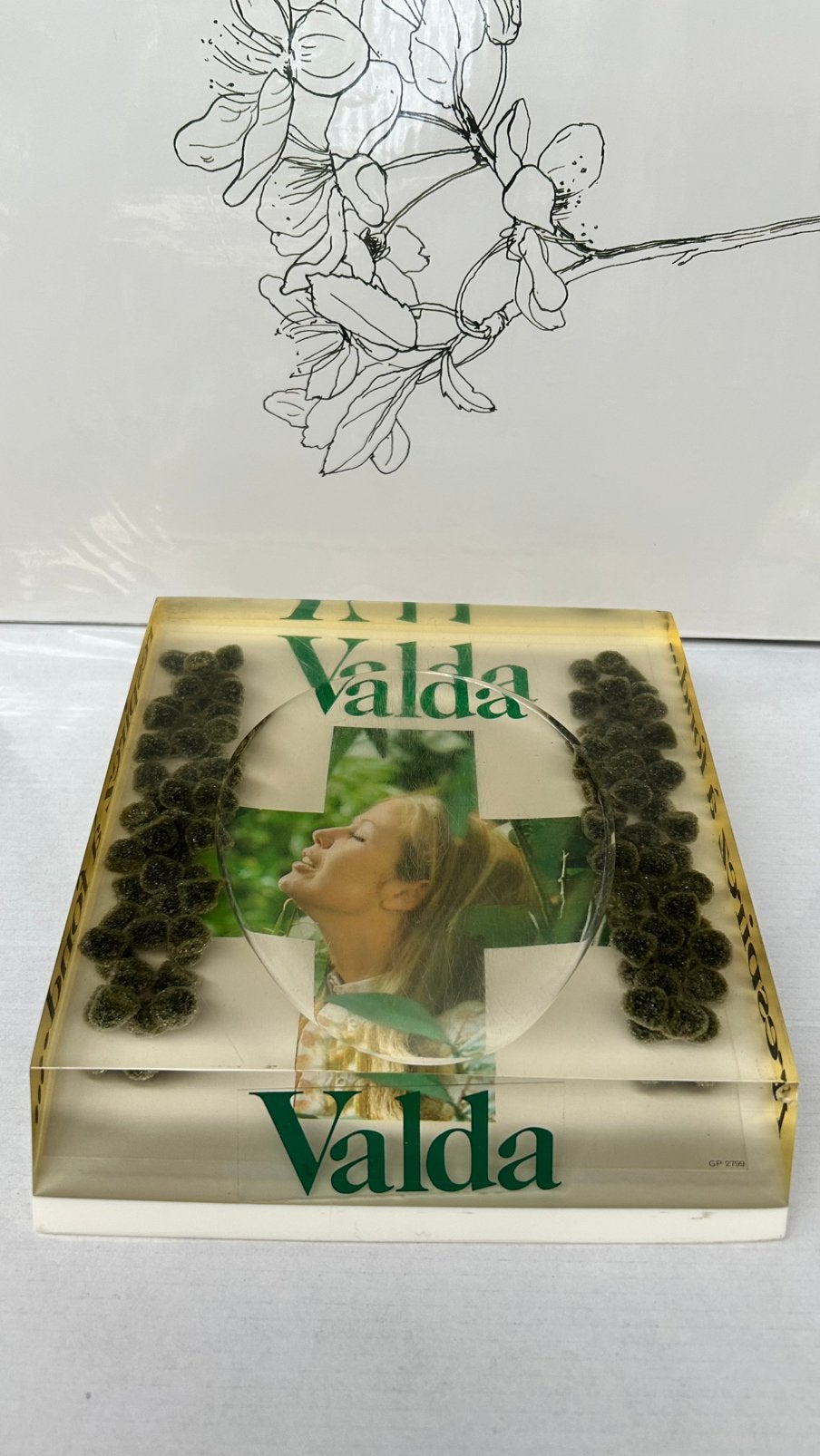 Valda toonbank munten schaal met reclame en snoepjes, Ophalen of Verzenden
