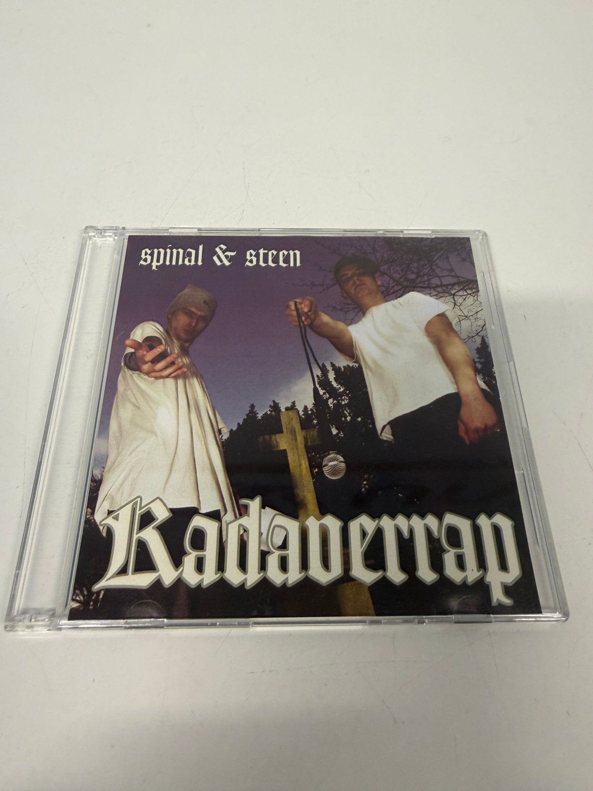 Spinal & Steen - Kadaverrap CD (Gesigneerd door Spinal), Ophalen of Verzenden, Gebruikt