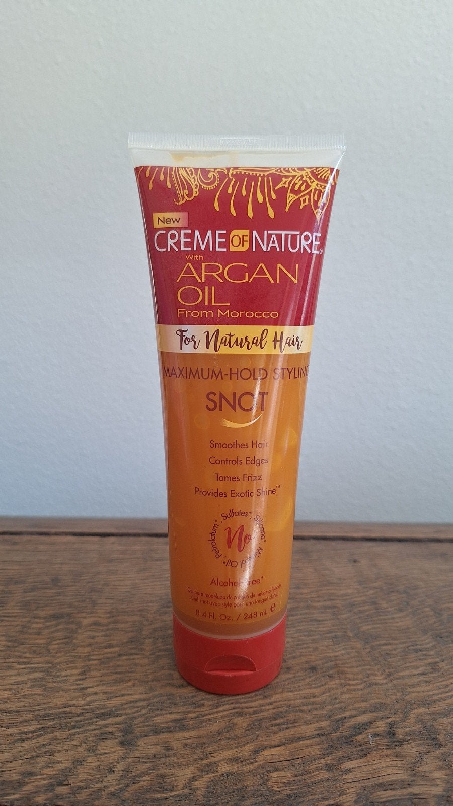 Creme of Nature Argan Oil Styling Snot, Sieraden, Tassen en Uiterlijk, Uiterlijk | Haarverzorging, Ophalen of Verzenden, Zo goed als nieuw