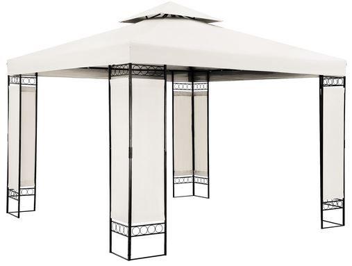 Paviljoen 3x3, partytent prieel crème GRATIS BEZORGD!, Verzenden, Minder dan 4 meter, Nieuw, Nvt