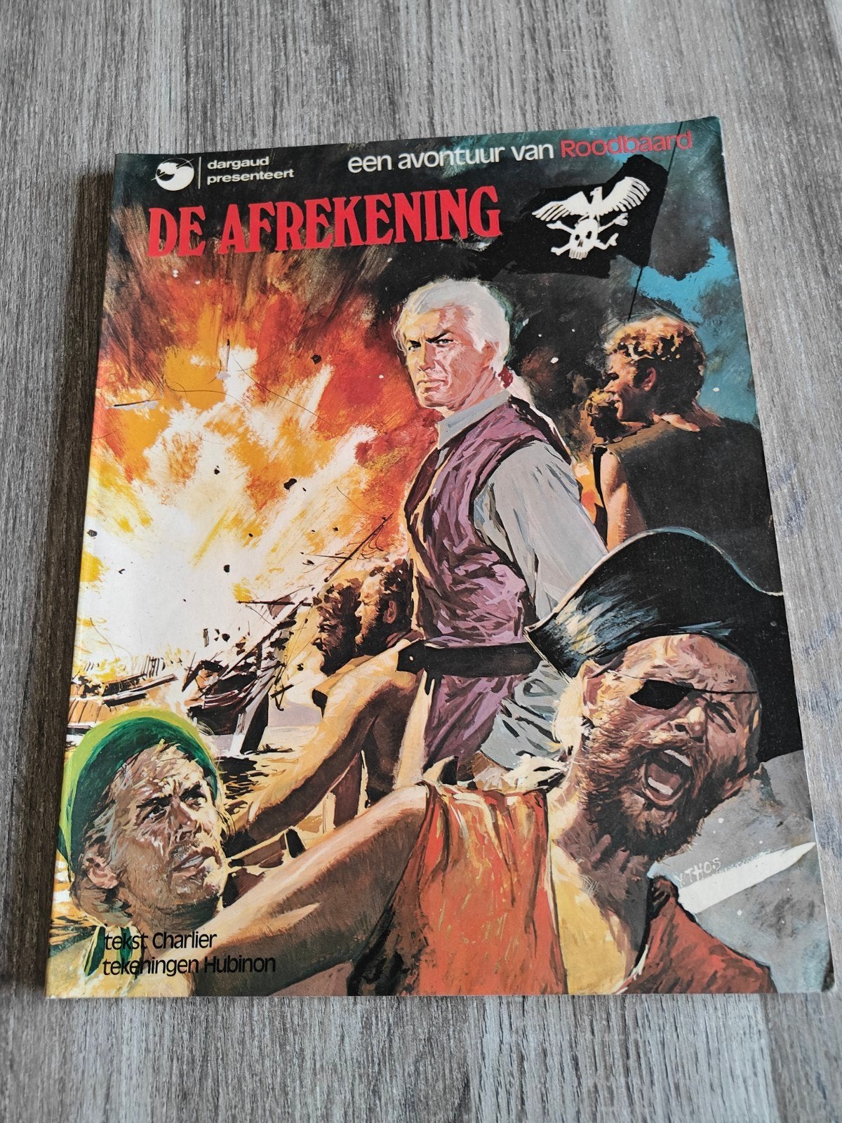 Stripboek Een Avontuur Van Roodbaard - De Afrekening, Eén stripboek, Ophalen of Verzenden, Gelezen, Charlier & Hubinon