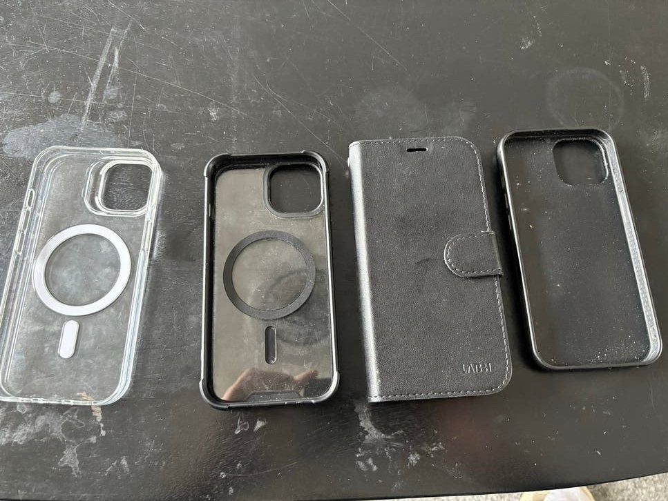 iPhone 15 Hoesjes - Diverse modellen, Telecommunicatie, Ophalen, IPhone 15, Zwart, Overige typen