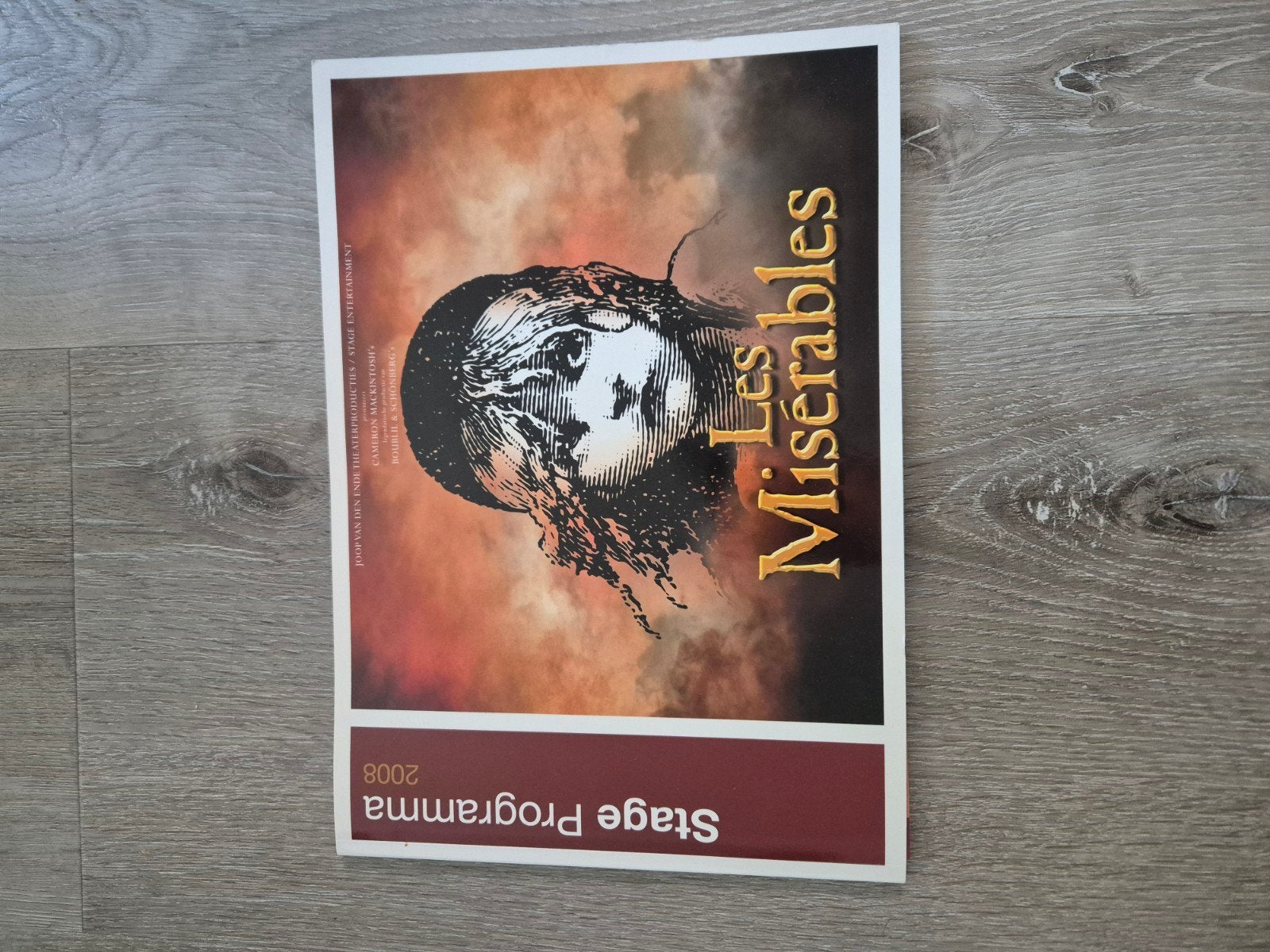 Musical - Les Miserables programmaboekje, Ophalen of Verzenden, Zo goed als nieuw, School, Studie en Wetenschap