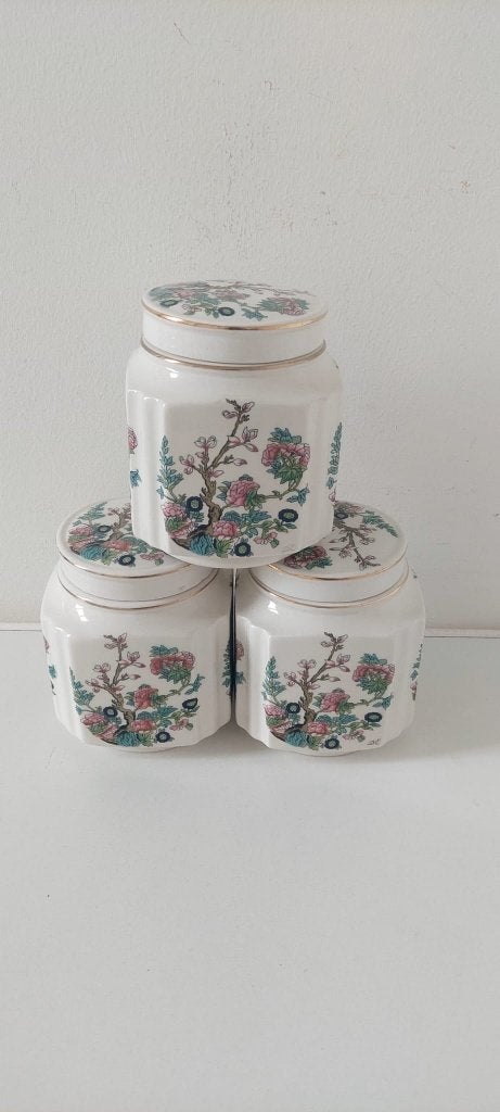 Set 3 Vintage Sadler England bussen Douwe Egberts japandi, Ophalen of Verzenden