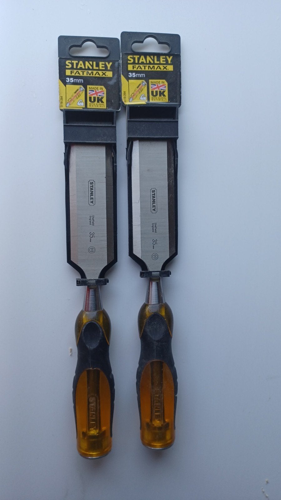 2 beitels Stanley 35mm, Ophalen of Verzenden, Nieuw, Beitel, Stanley