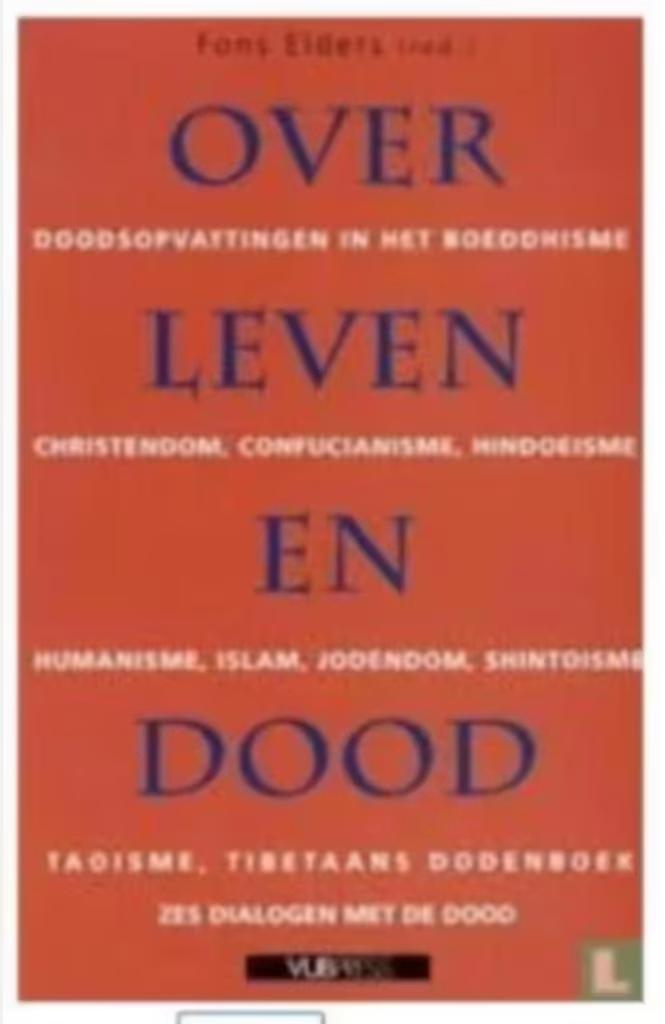 Over leven en dood - Zes dialogen met de dood (Elders), Boeken, Esoterie en Spiritualiteit, Ophalen of Verzenden, Zo goed als nieuw