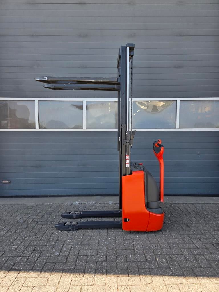 Linde L10 stapelaar Duplex 2100 mm 2018, Doe-het-zelf en Verbouw, Palletwagens en Pompwagens, Ophalen of Verzenden, Zo goed als nieuw