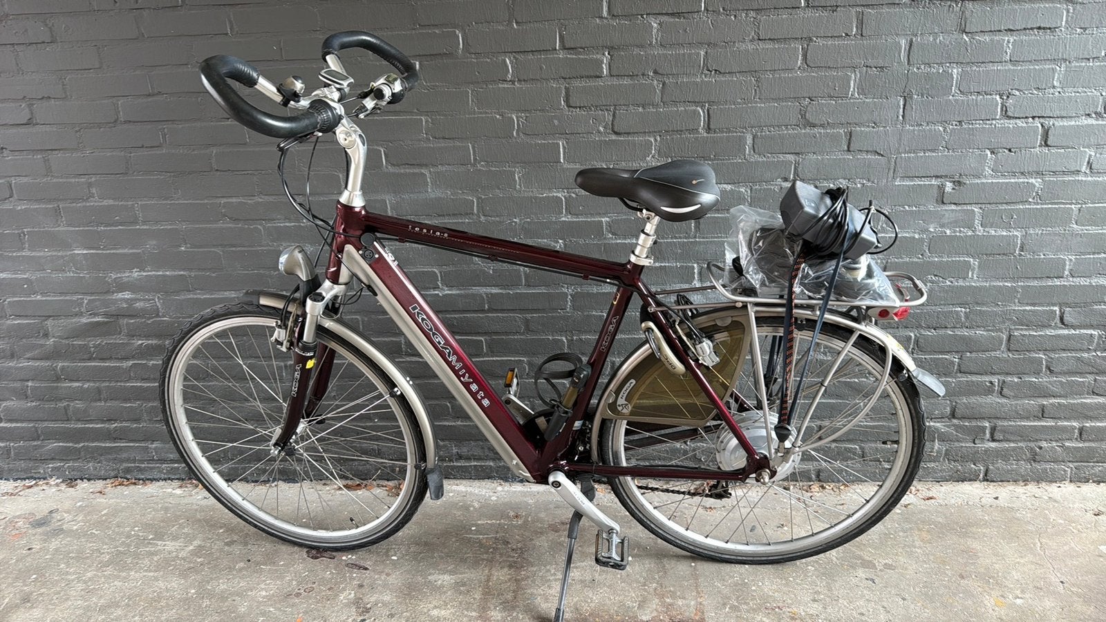 Kogamijata met slechte accu, Fietsen en Brommers, Ophalen of Verzenden, Gebruikt, Minder dan 10 versnellingen, Overige merken