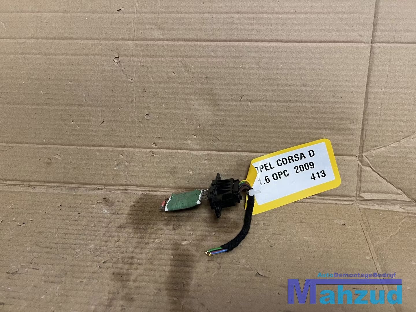 OPEL CORSA D Kachel weerstand 2005-2014, Gebruikt, Opel Automobile GmbH, Ophalen of Verzenden, Kontakt@opel-infoservice.de