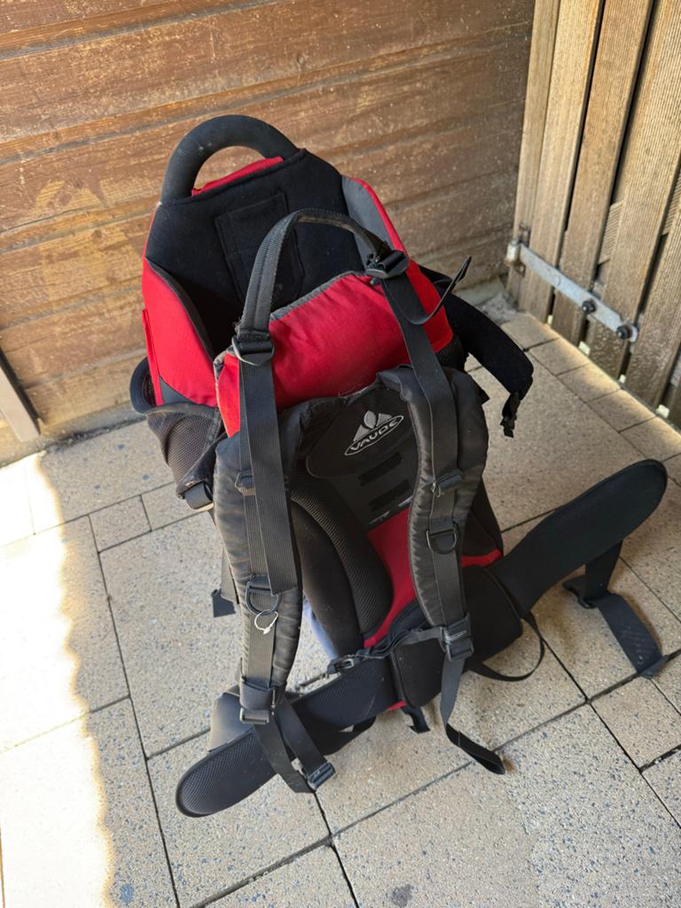 Vaude Rugdrager - Comfortabel en Veilig voor Wandelingen, Kinderen en Baby's, Overige merken, Ophalen of Verzenden, Zo goed als nieuw