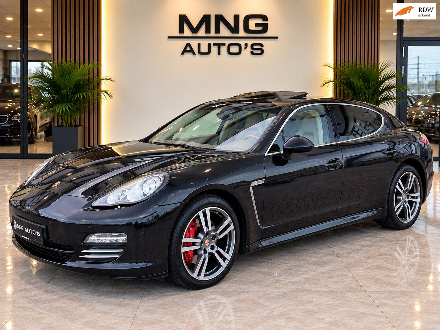 Porsche Panamera 4.8 4S|Luchtvering|Schuifdak|Bose|, Auto's, Automaat, Gebruikt, 8 cilinders, 4 stoelen