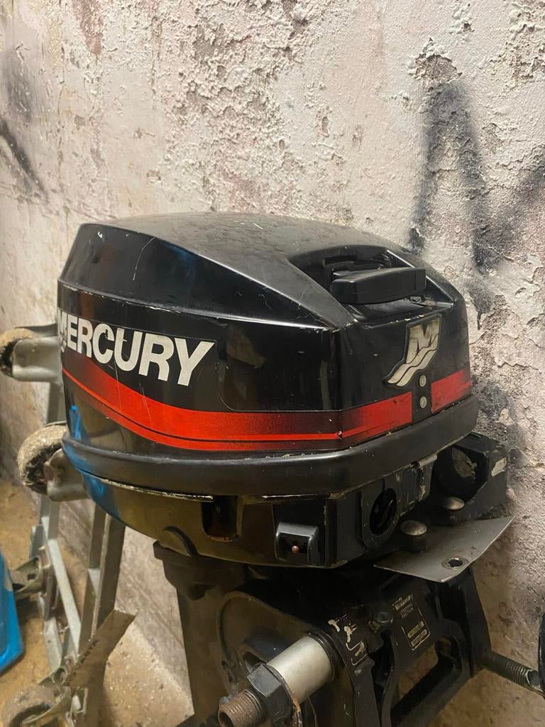Mercury buitenboordmotor 6 pk 2 takt, Ophalen, Gebruikt, Motor en Techniek, Motorboot