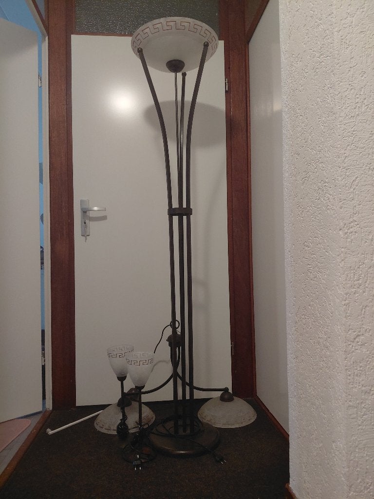 Lampenset, Huis en Inrichting, Ophalen, Zo goed als nieuw, Steen/keramiek, Klassiek