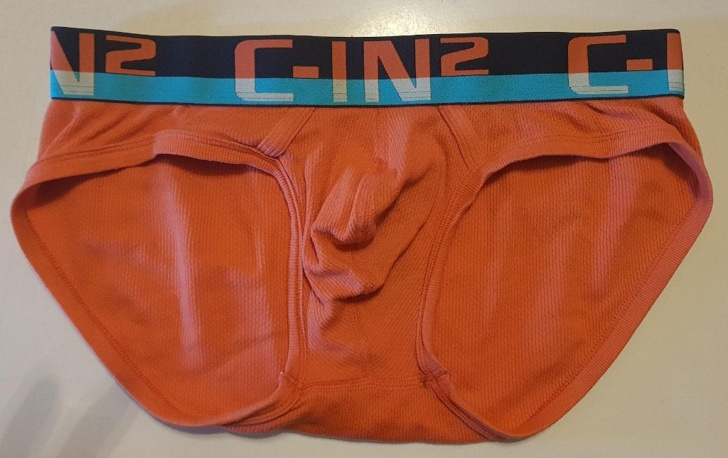 cin2 c-in2 slip c-theory onderbroek ondergoed gedragen, Verzenden, Oranje, Cin2, Slip