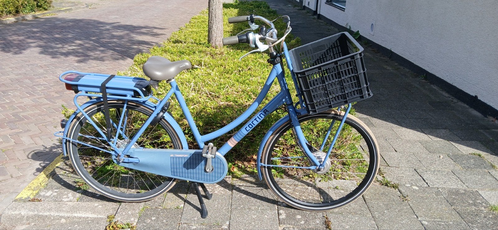 Cortina E-U4 Transport elektrische fiets met nieuwe accu, Gebruikt, -, -, 56 cm of meer