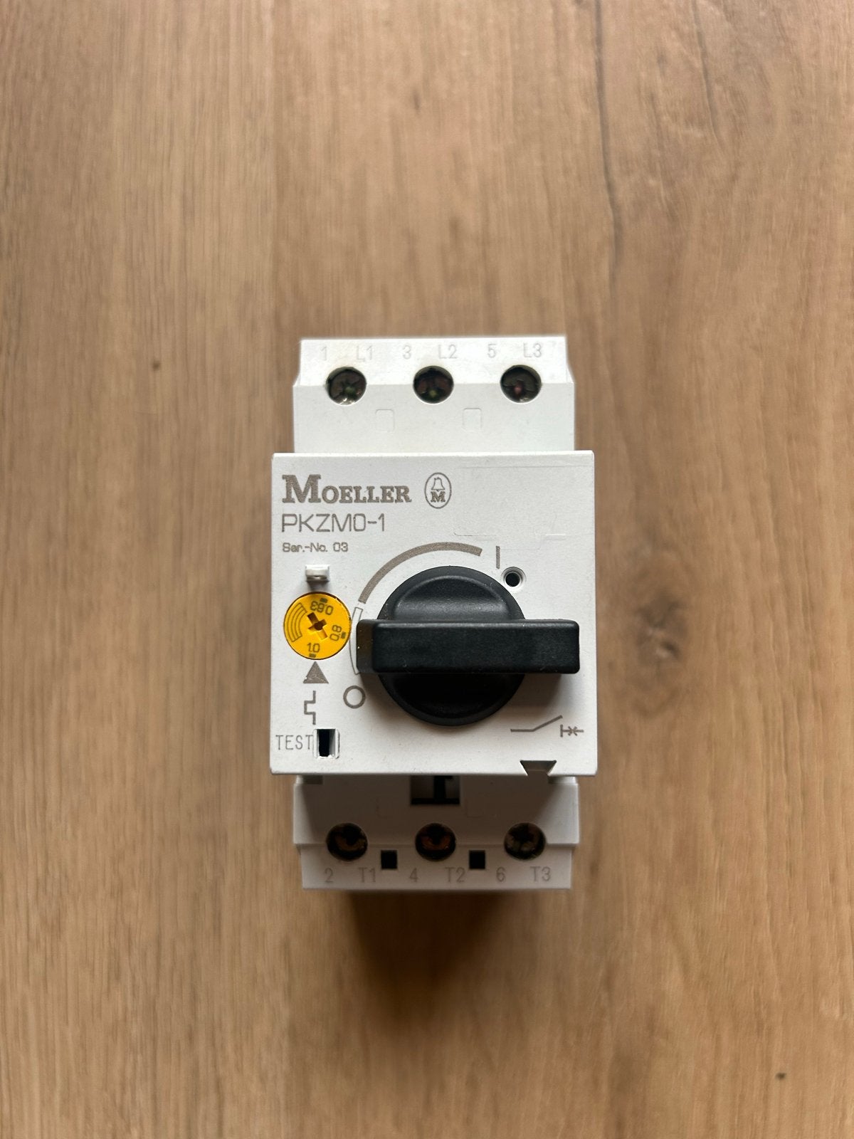 Moeller PKZM0-1 Motorbeveiligingsschakelaar, Verzenden, Gebruikt, Overige merken, Schakelaar