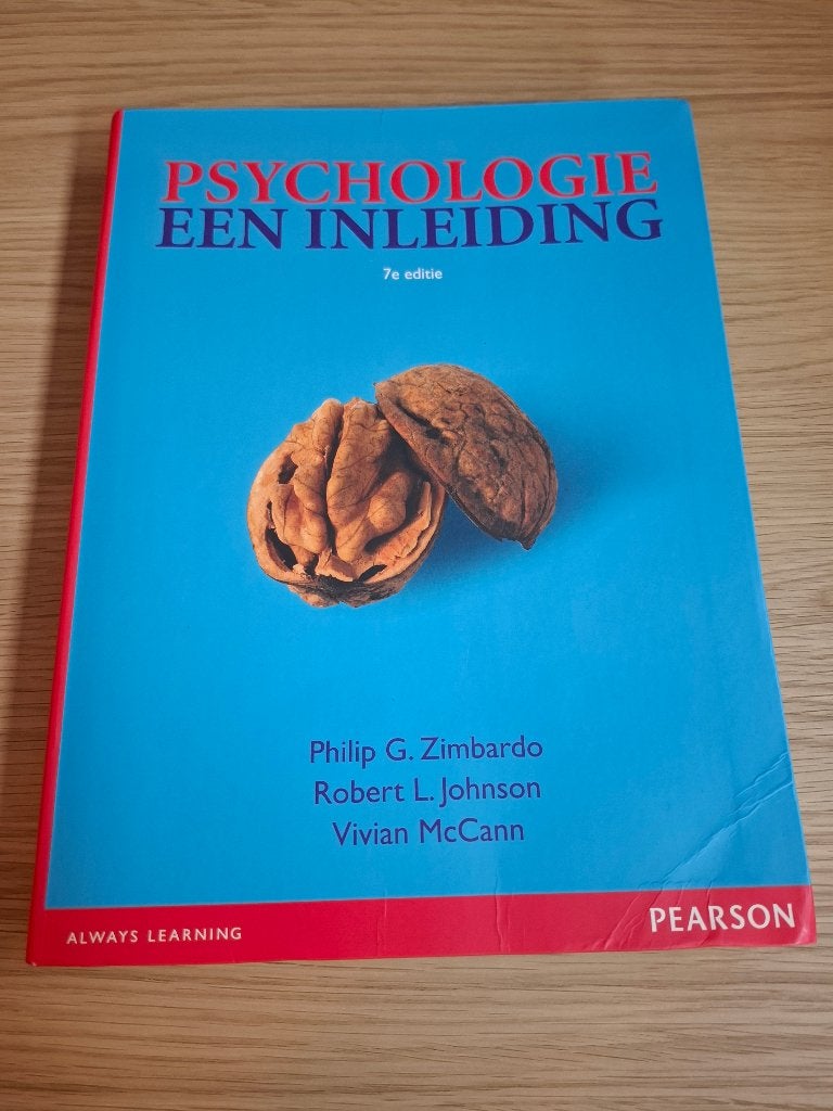 Psychologie een inleiding, Diverse auteurs, HBO, Alpha, Ophalen