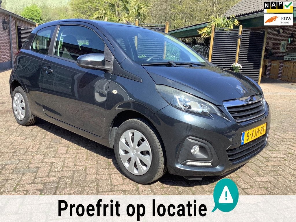 Peugeot 108 1.0 e-VTi Active NIEUWE APK 4-2026, Auto's, Peugeot, Voorwielaandrijving, Euro 5, Stof, Gebruikt