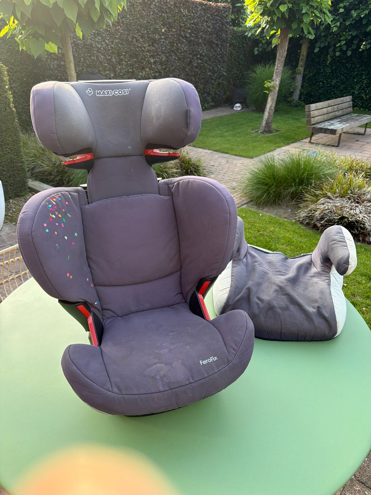 Maxi-Cosi FeroFix autostoel met Isofix en zit verhoger, Ophalen, Gebruikt, 15 t/m 36 kg, Verstelbare rugleuning