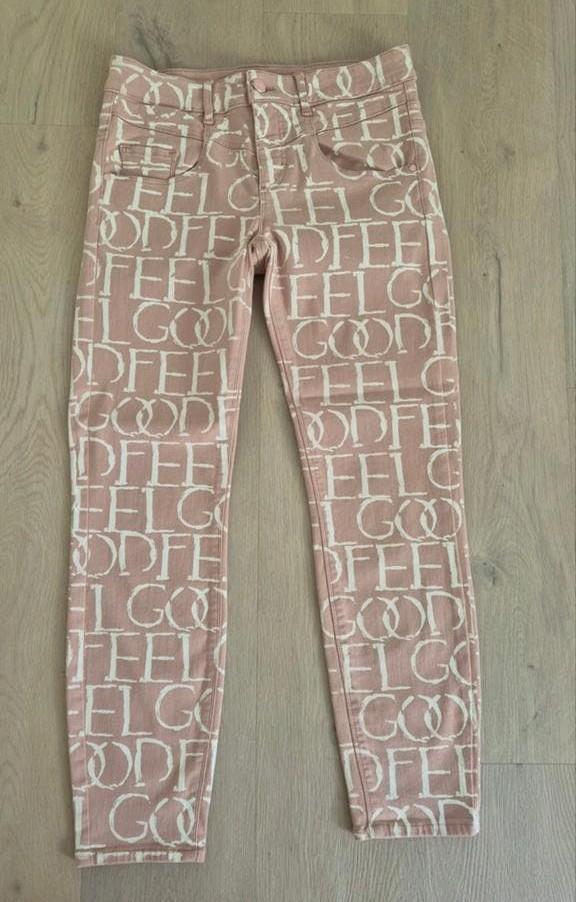 BRAX  broek jeansmodel. Maat 38 Als nieuw, Maat 38/40 (M), Zo goed als nieuw, Roze, Lang