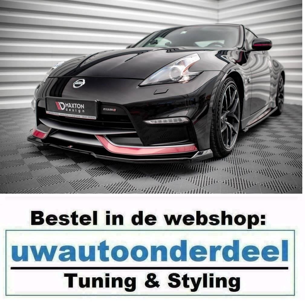 Maxton Design Spoiler Lip Splitter Voor Nissan 370Z Nismo, Verzenden, Automotive Parts, A.parts@hotmail.nl, Trasmolenlaan 12 3447 GZ Woerden