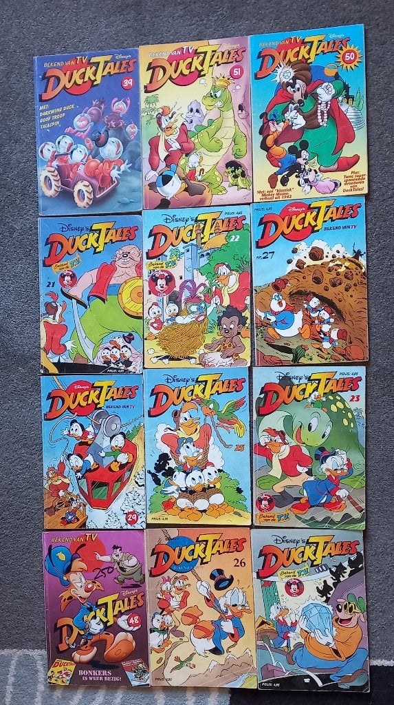 Ducktales stripboeken, Boeken, Stripboeken, Meerdere stripboeken, Ophalen of Verzenden, Gelezen, Donald Duck
