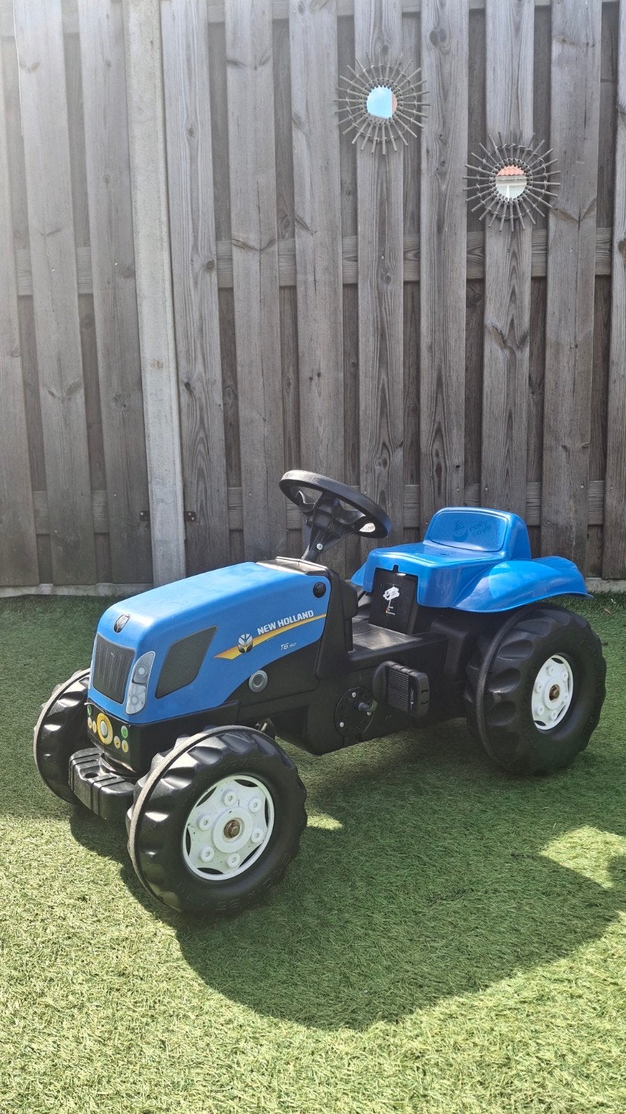 Tractor Rolly Toys New Holland - Blauw, Ophalen of Verzenden, Zo goed als nieuw, Overige merken