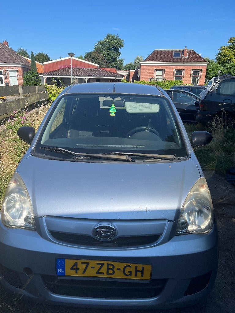 Daihatsu Cuore 1.0 5D 2007 Grijs, Auto's, Daihatsu, Voorwielaandrijving, 600 kg, 18 €/maand, 4 stoelen